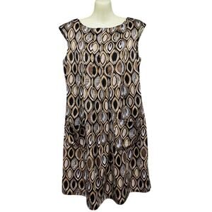mark. Cap Sleeve Dress with‎ Hidden Front Pleats and Front Pockets, Size SP